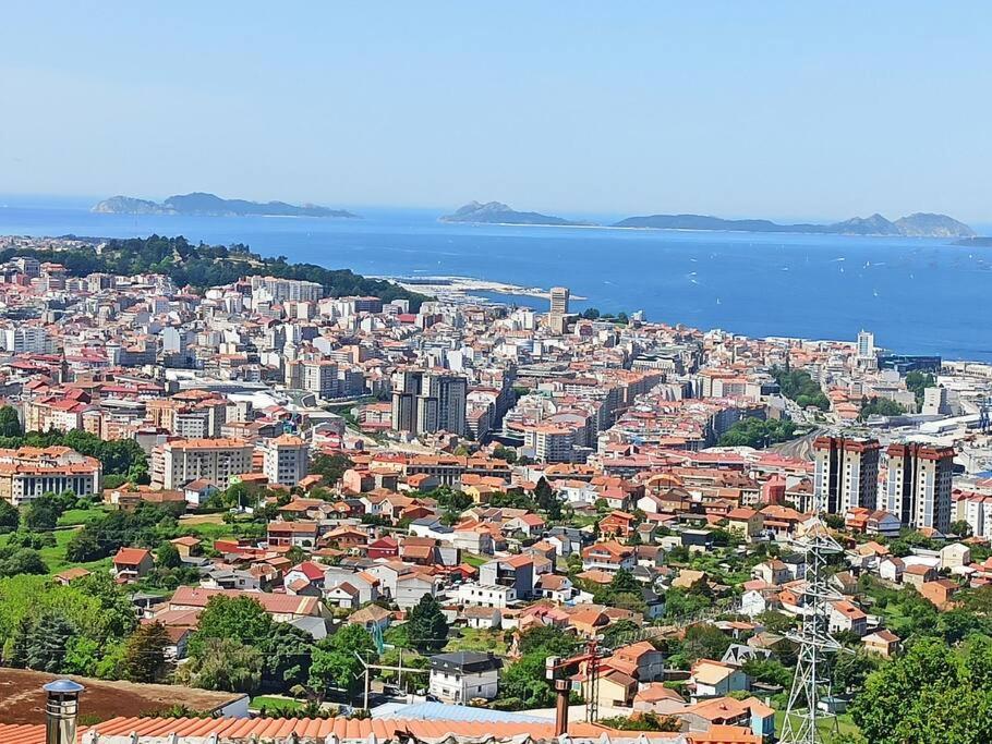 Acogedora Casa Con Vistas Panoramicas De Vigoヴィラ エクステリア 写真